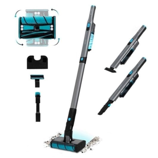 Aspirador sem Fio Cecotec Scoba 2100 Twice 210W 45min Escova Dupla Ultraligeiro