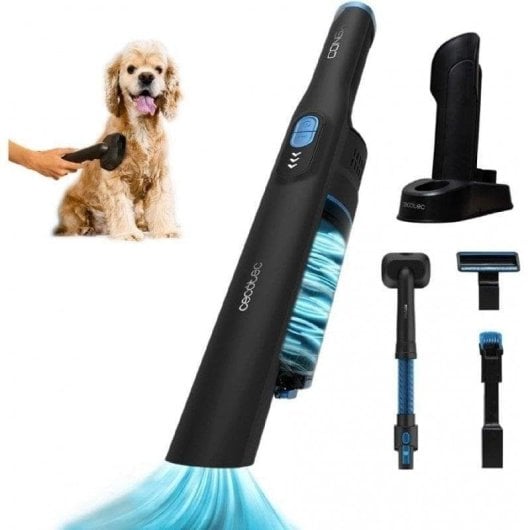Cecotec Conga Rockstar Micro + Animal Aspirador de Mano sin Cable 200W