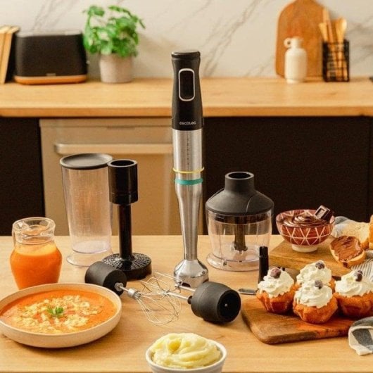 Licuadora Cecotec Katana 15 Smash B 1500W 21 Velocidades Aço Inoxidável