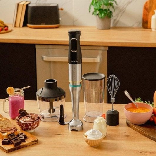 Licuadora Cecotec Katana 12 Chop B 1200W 21 velocidades acessórios XL