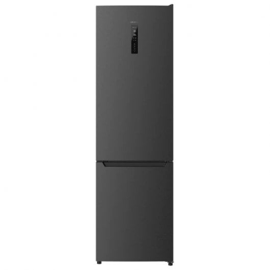 Cecotec Bolero CoolMarket Combi 356 Black Glass D Frigorífico Combi D Cristal Negro