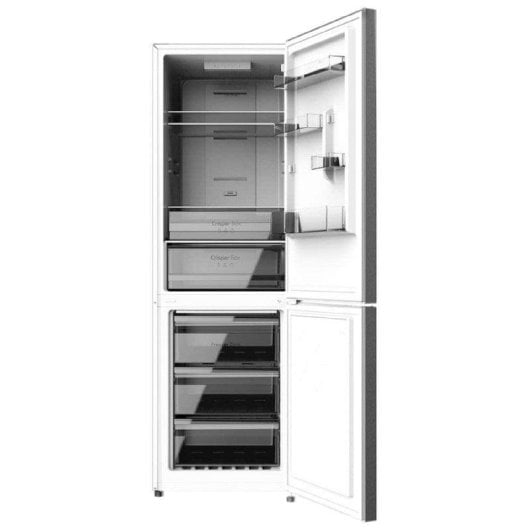 Frigorifero Combi Cecotec Bolero CoolMarket 322 Dark E Total No Frost 185cm 322L E Inox