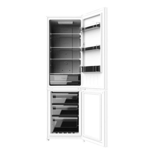 Kühlschrank Combi Cecotec Bolero CoolMarket Combi 250 White E Total No Frost 180cm 250L E Weiß Türalarm