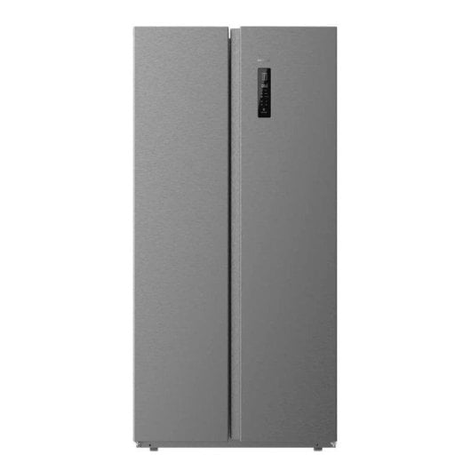 Kühlschrank Amerikanisch Cecotec Bolero CoolMarket SBS 430 Dark Total No Frost 176cm 430L E Silber Door Display Inverter