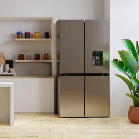 Cecotec Bolero CoolMarket 4D 564 Inox Frigorífico Americano E Inox