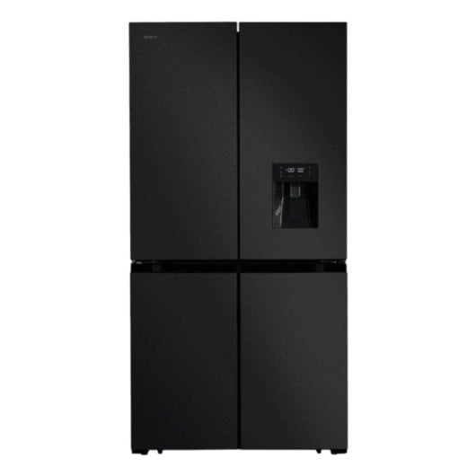 Cecotec Bolero CoolMarket 4D 564 Dark Frigorífico Americano 4 Puertas E Negro