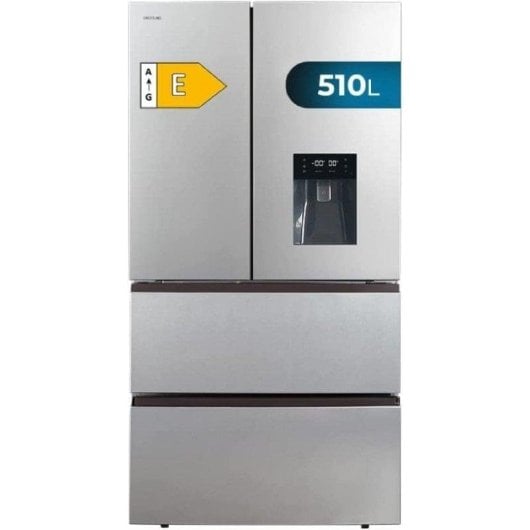 Frigorífico Americano Cecotec Bolero CoolMarket FD 510 WD Total No Frost 183cm 506L E Inox Dispensador Água