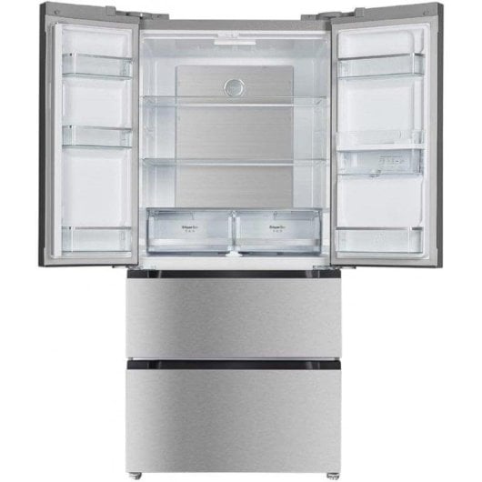 Frigorífico Americano Cecotec Bolero CoolMarket FD 510 WD Total No Frost 183cm 506L E Inox Dispensador Água