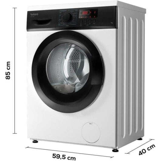 Waschmaschine Cecotec Bolero DressCode 6000N 6kg 1000rpm E weiß Kindersicherung Silence