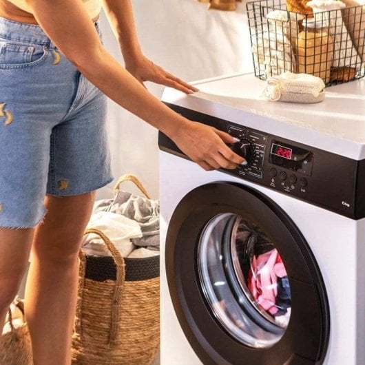 Waschmaschine Cecotec Bolero DressCode 6000N 6kg 1000rpm E weiß Kindersicherung Silence