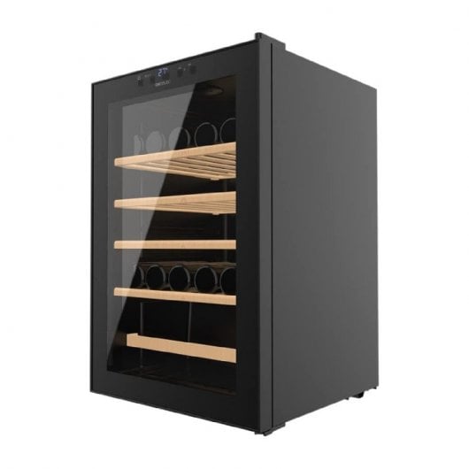 Cecotec Bolero GrandSommelier 48000 Cave à Vin Noir 48 Bouteilles