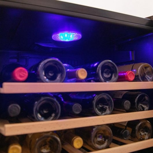 Cecotec Bolero GrandSommelier 48000 Cave à Vin Noir 48 Bouteilles