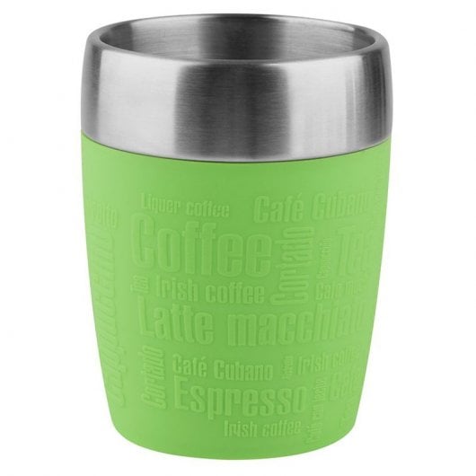 Krups Piccolo XS Cafetera Dolce Gusto Negra/Gris + Emsa Travel Cup Taza de Viaje 0.2L Lima
