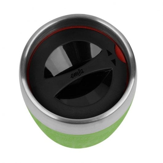 Krups Piccolo XS Cafetera Dolce Gusto Negra/Gris + Emsa Travel Cup Taza de Viaje 0.2L Lima