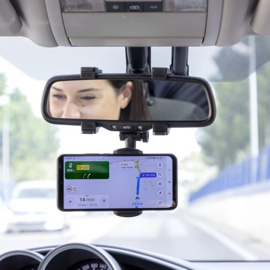 Innovagoods Stropp Soporte de Smartphone para Espejo Retrovisor