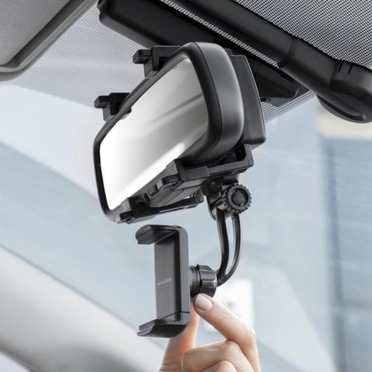 Innovagoods Stropp Soporte de Smartphone para Espejo Retrovisor