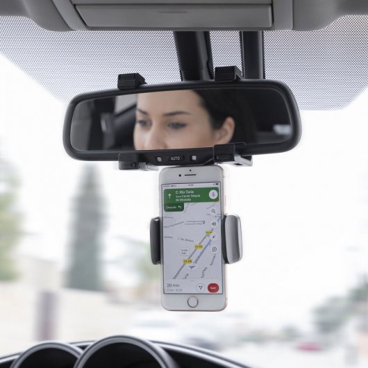 Innovagoods Stropp Soporte de Smartphone para Espejo Retrovisor