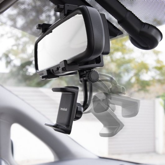 Innovagoods Stropp Soporte de Smartphone para Espejo Retrovisor