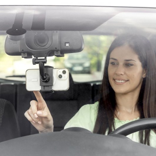 Innovagoods Stropp Soporte de Smartphone para Espejo Retrovisor