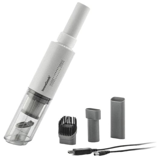 Innovagoods Hancuum Aspirador de Mano Recargable con 3 Accesorios 70W