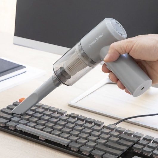 Innovagoods Recuum Mini Aspirador de Mano Inalámbrico Recargable 40W