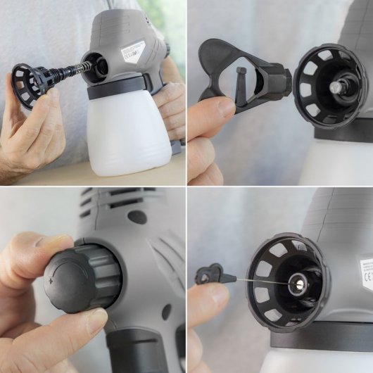 Pistolet à peinture électrique InnovaGoods Sprint+