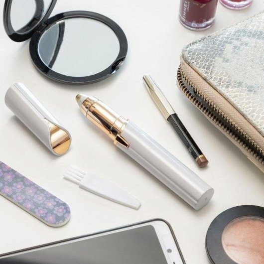 Épilateur Visage InnovaGoods Wellness Beauté LED Sans Fil Compact