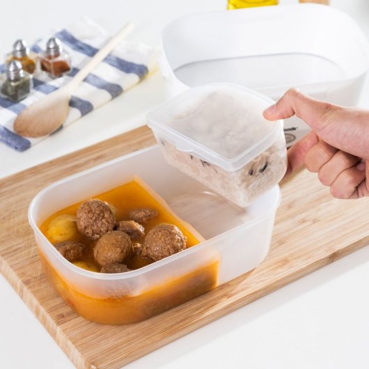 Boîte à lunch électrique InnovaGoods Carunch pour voitures 1,05 L 40 W