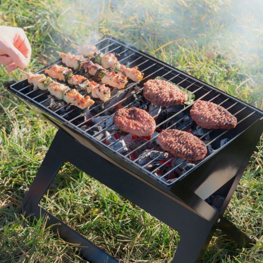 Barbecue a carbonella pieghevole portatile InnovaGoods FoldyQ