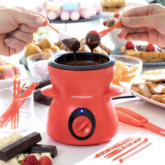 InnovaGoods Fonlat Fondue de Chocolate con Accesorios