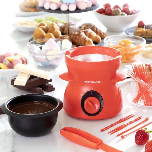 InnovaGoods Fonlat Fondue de Chocolate con Accesorios