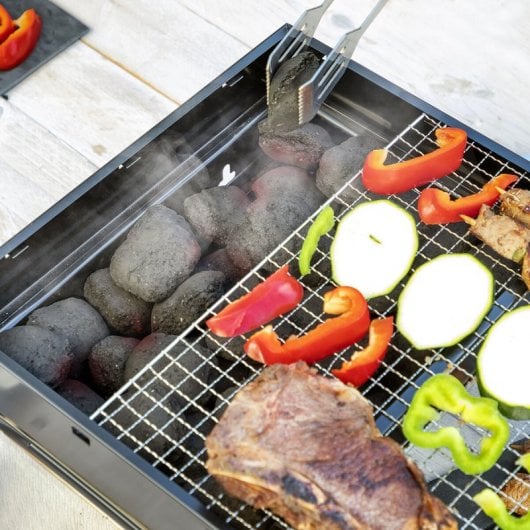 Barbecue a carbonella pieghevole portatile InnovaGoods BearBQ