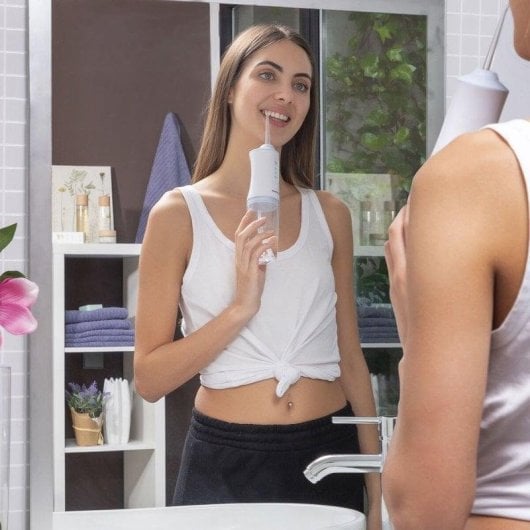 Mundduschen InnovaGoods Denter Jet-Technologie 3 Intensitäten 4 Düsen