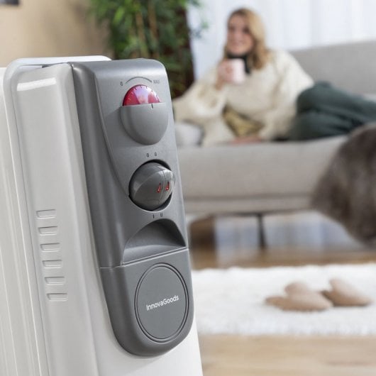 Radiateur à huile InnovaGoods Oileven 11 éléments 2500W