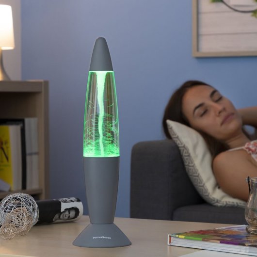 InnovaGoods Twamp Tornado LED Lavalampe