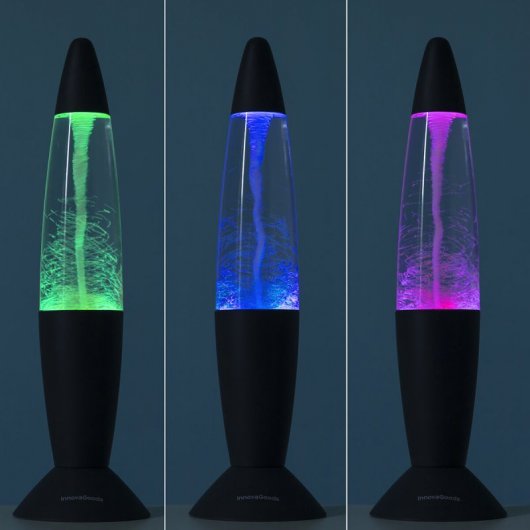 InnovaGoods Twamp Tornado LED Lavalampe