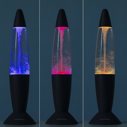 InnovaGoods Twamp Tornado LED Lavalampe