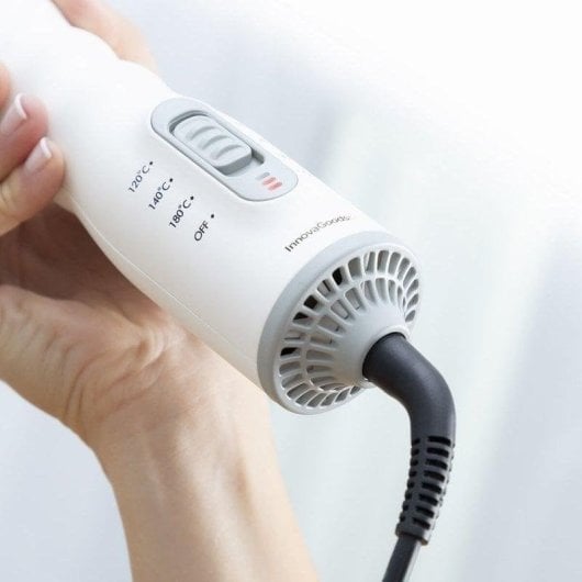 Lockenstab InnovaGoods Dryple Keramik 6 mm 120-180°C 3 Stufen Kühle Spitze 550W Schwarz