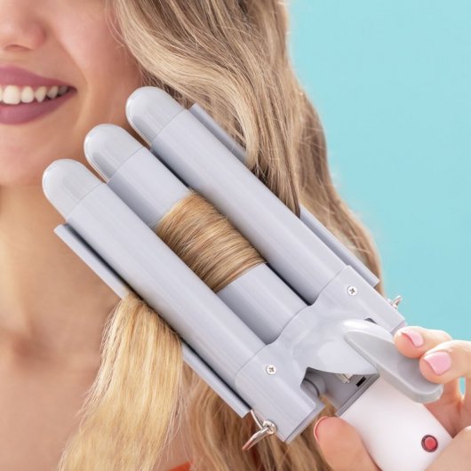 InnovaGoods Triler Rizador Moldeador de Cerámico Triple