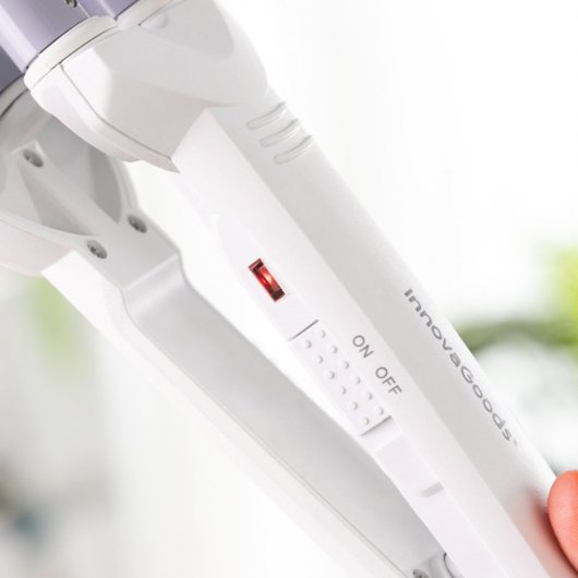 Lisseur à cheveux ondulés en céramique InnovaGoods Wavio 55W