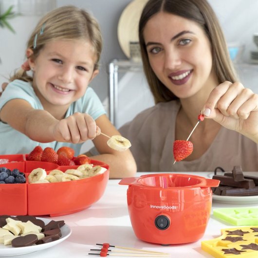 InnovaGoods Yupot Máquina para Gominolas y Fondue de Chocolate 2 en 1