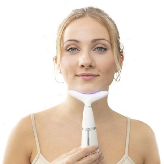 InnovaGoods Kinred Reductor de Papada con Fototerapia/Termoterapia/Vibración