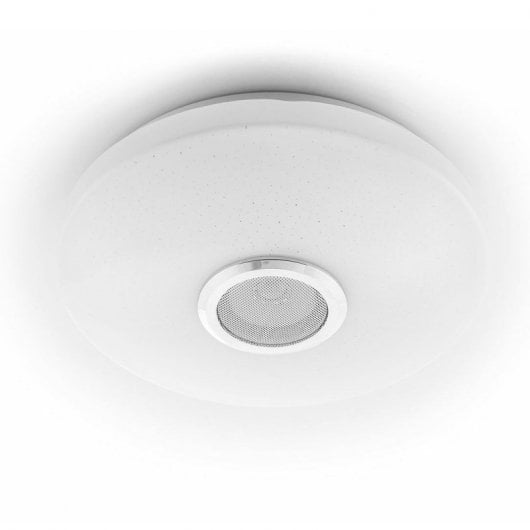 Lampada da soffitto LED RGB InnovaGoods Lumavox con altoparlante da 5 W