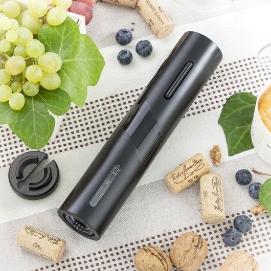 Tire-bouchon électrique InnovaGoods Corkbot pour bouteilles de vin