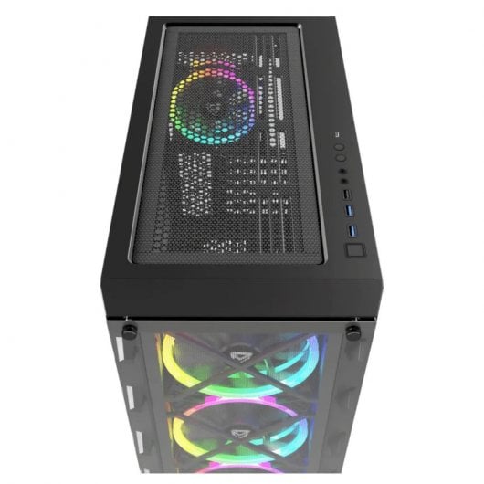 Nfortec DRACO X Noir Verre Trempé USB 3.2 Noir