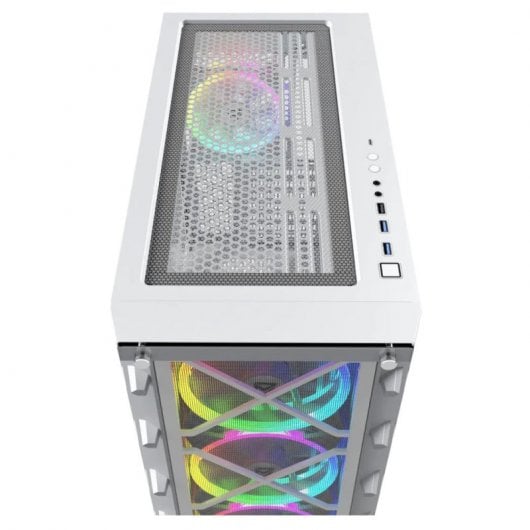 Nfortec DRACO X Blanc Verre Trempé USB 3.2 Blanc
