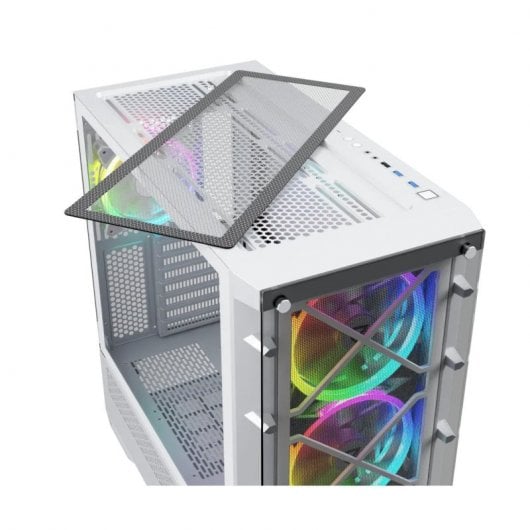 Nfortec DRACO X Blanc Verre Trempé USB 3.2 Blanc