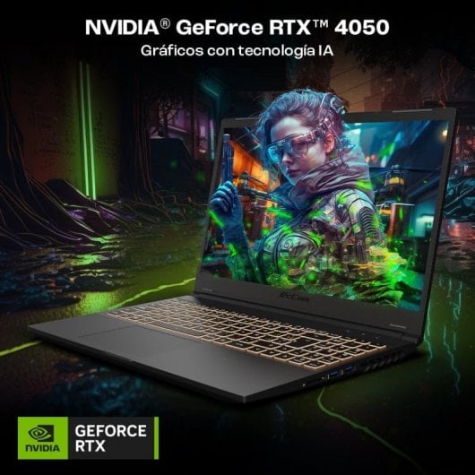 PcCom Revolt 4050 Intel Core i5-13500H/16GB/1TB/RTX 4050/15.6" Reacondicionado