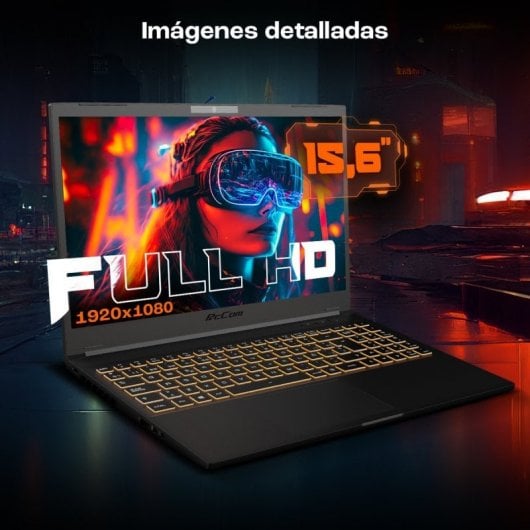 PcCom Revolt 4050 Intel Core i5-13500H/16GB/1TB/RTX 4050/15.6" Reacondicionado