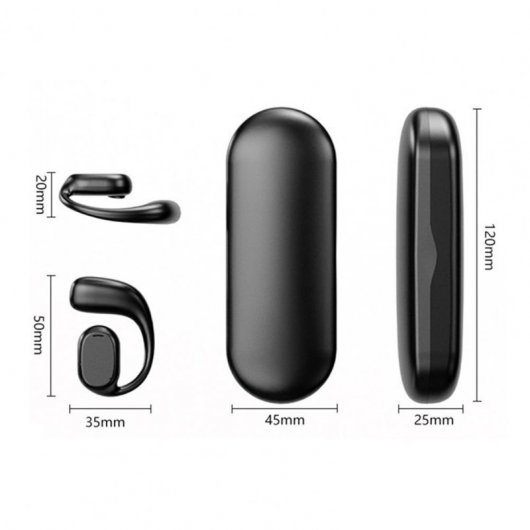 Klack Auriculares Inalámbricos Impermeables con Funda de Carga